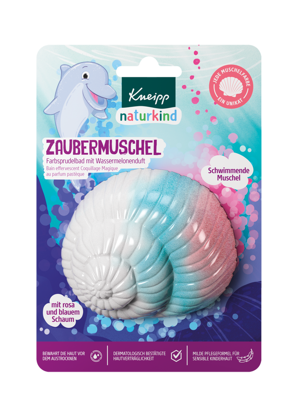 Naturkind Farbsprudelbad Zaubermuschel