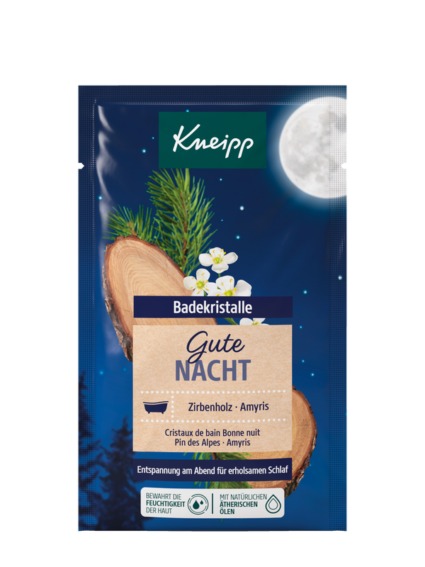 Badekristalle Gute Nacht