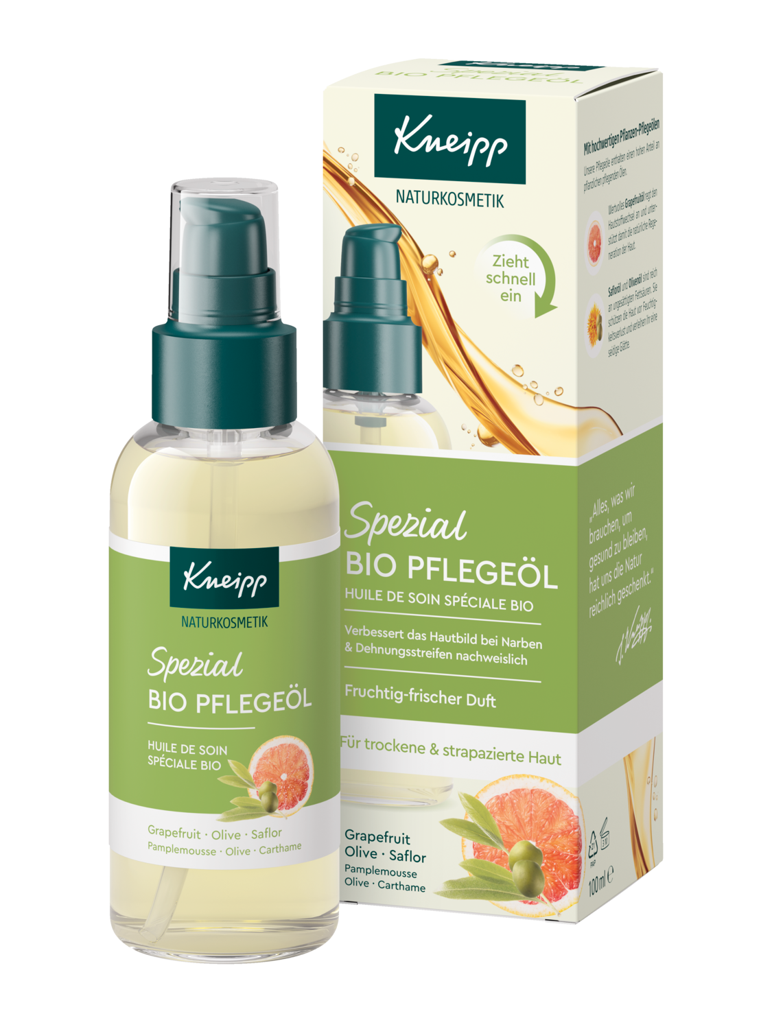 Spezial Bio Pflege&ouml;l - Vorderansicht