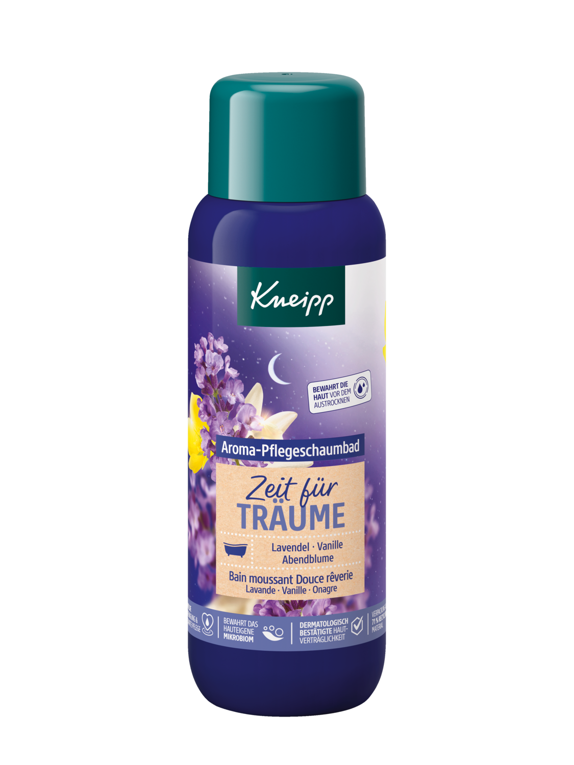 Kneipp Aroma-Pflegeschaumbad Zeit Fuer Traeume 400ml - Vorderansicht
