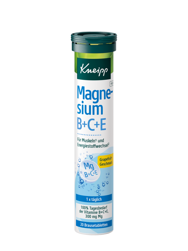 Magnesium u. Vitamin B+C+E