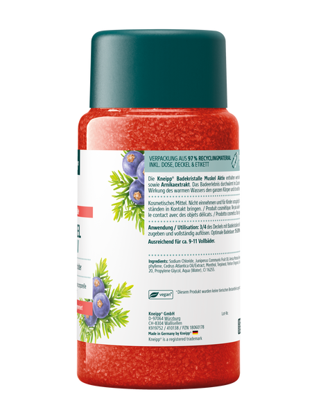 Badekristalle Muskel Aktiv - Rechte Ansicht