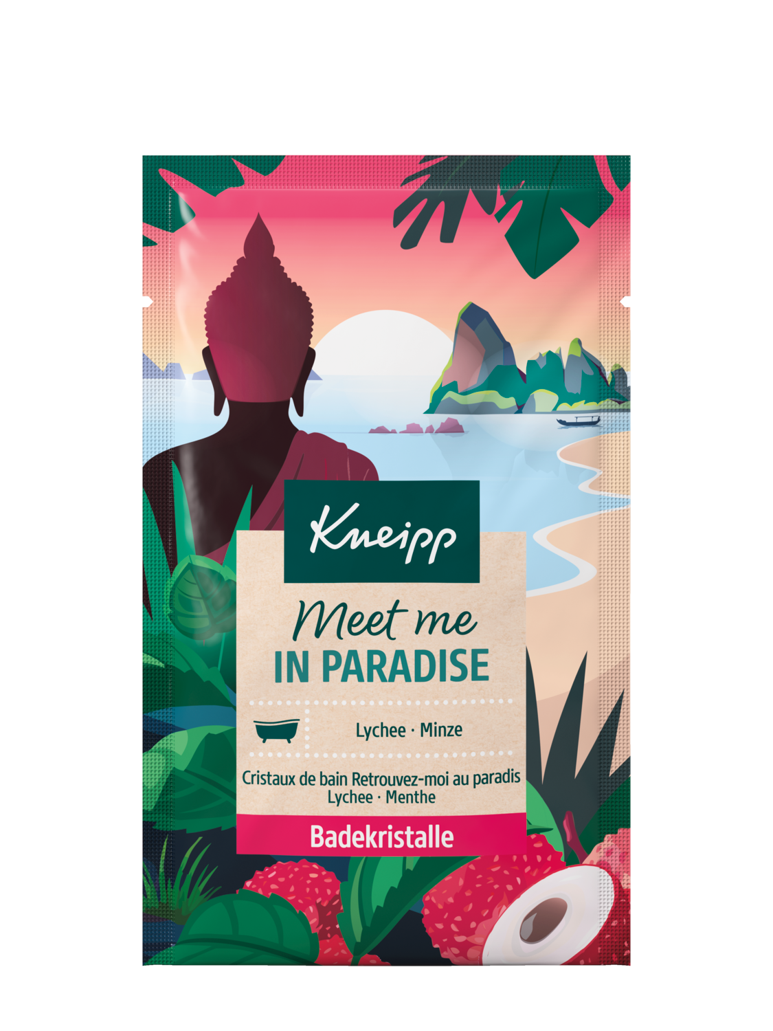 Badekristalle Meet me in Paradise - Vorderansicht