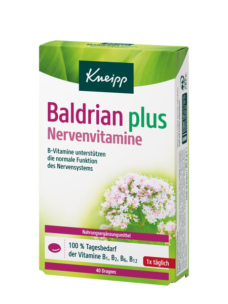 Baldrian plus Nervenvitamine  - Vorderansicht