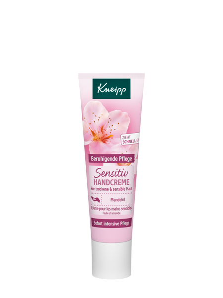 Sensitiv-Handcreme Mandelblüte Reisegröße - Vorderansicht
