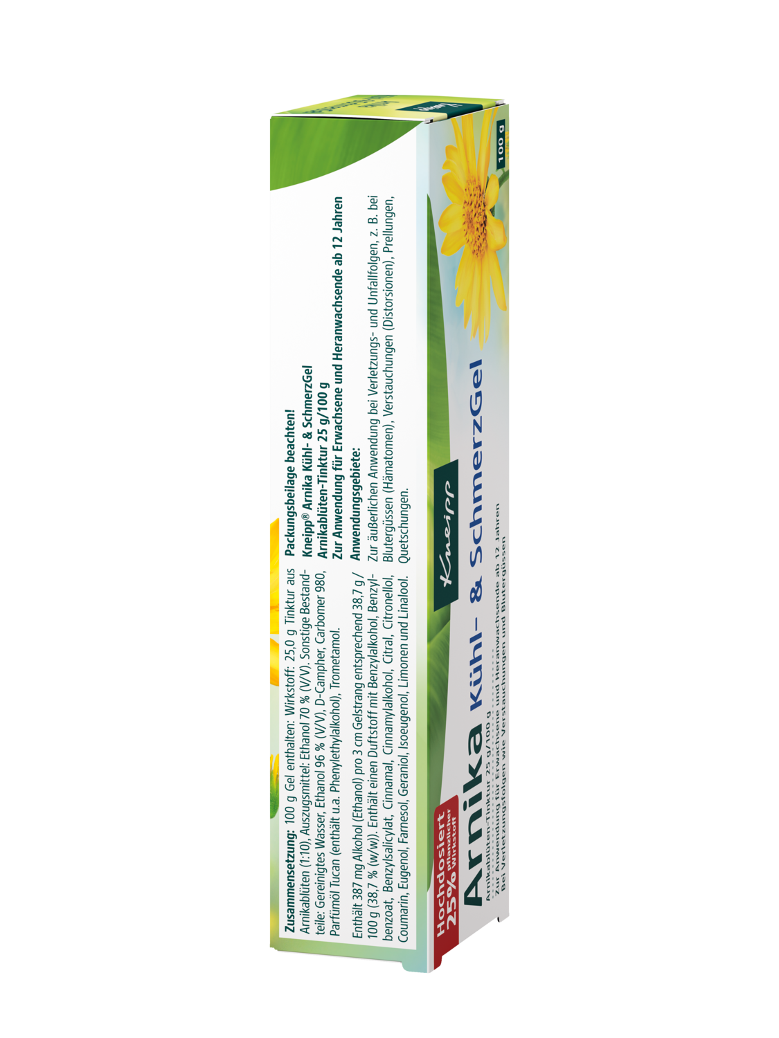 Kneipp Arnika K&uuml;hl- und Schmerz Gel - Linke Ansicht