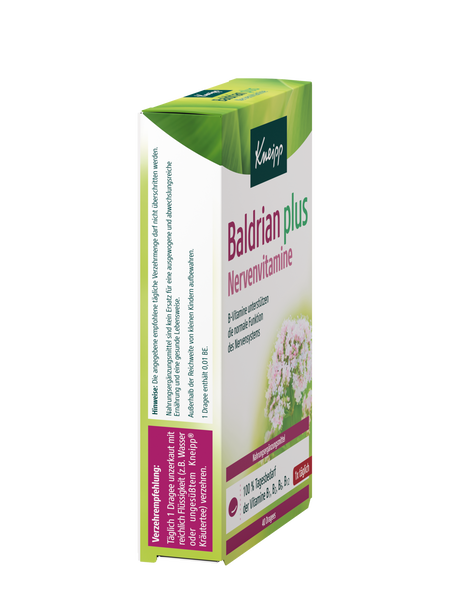 Baldrian plus Nervenvitamine  - Rechte Ansicht