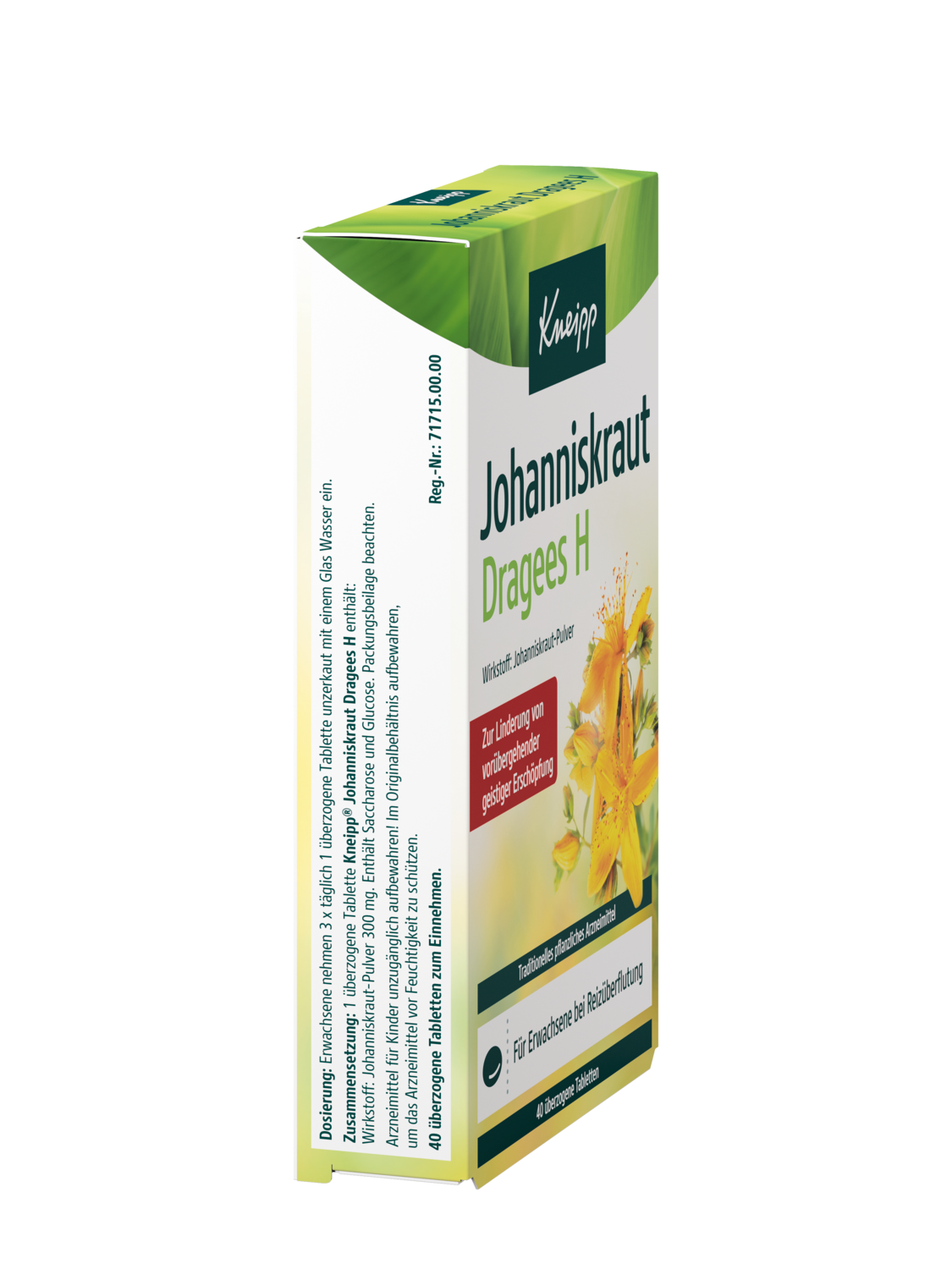 Kneipp Kneipp Johanniskraut Dragees H - Rechte Ansicht
