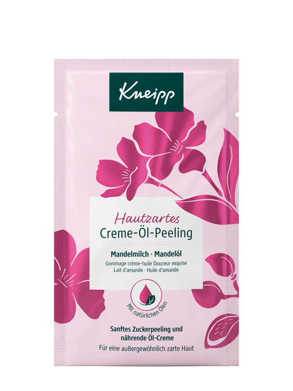 Hautzartes Creme-Öl-Peeling