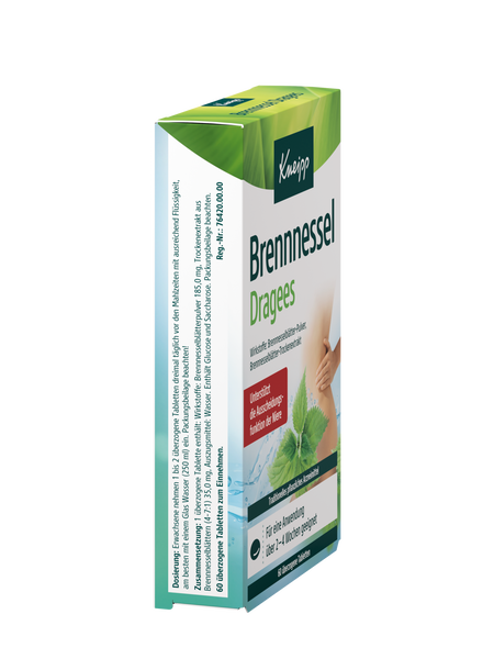 Kneipp Brennnessel Dragees - Rechte Ansicht