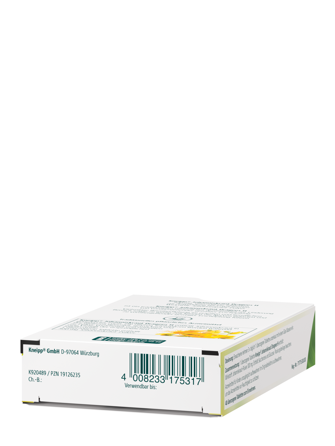 Kneipp Kneipp Johannniskraut Dragees H - product.imageview.bottom