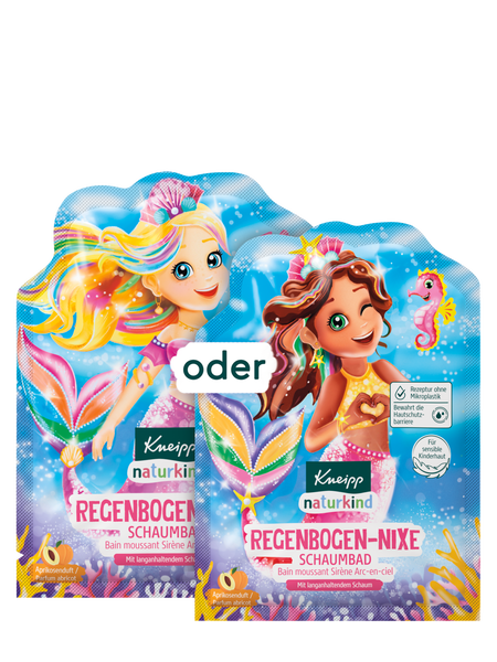 Naturkind Schaumbad Regenbogen-Nixe - Vorderansicht