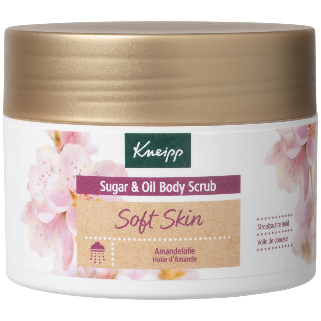 Zucker-&Ouml;l-Peeling Soft Skin Mandelbl&uuml;te - Vorderansicht