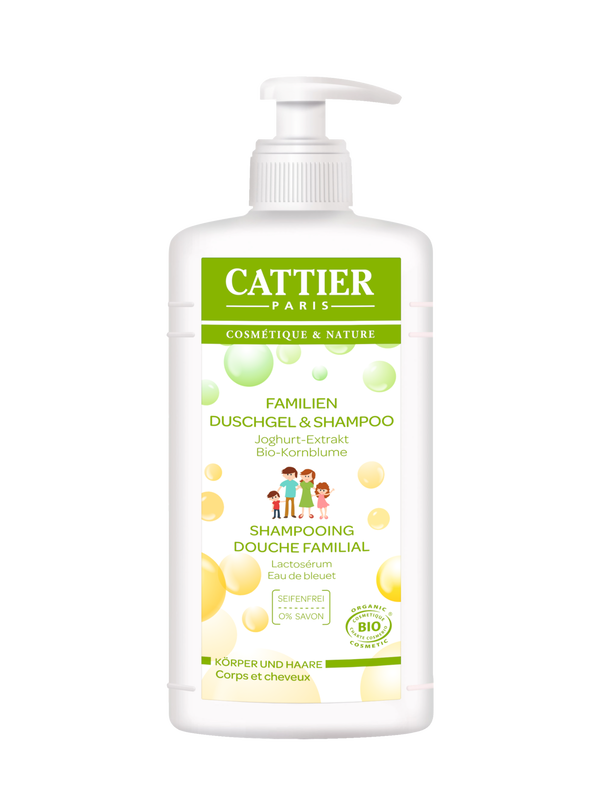 Cattier Familien Duschgel & Shampoo Grapefruit