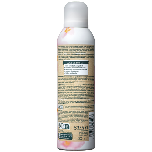 Schaum-Dusche Soft Skin - Rückansicht