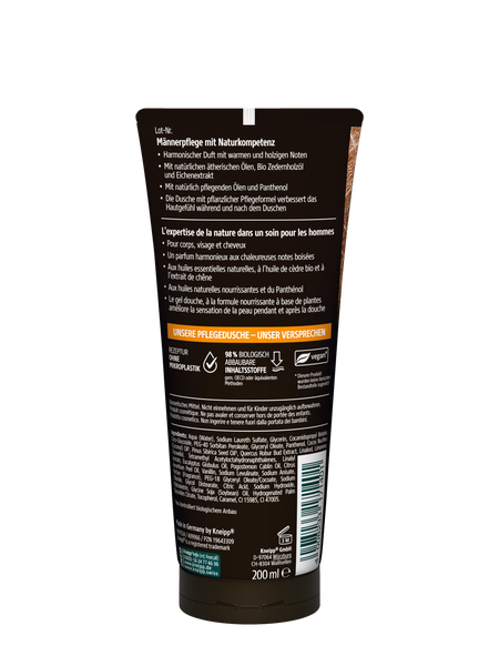 3 in 1 Pflegedusche Kraftvoll - Rückansicht