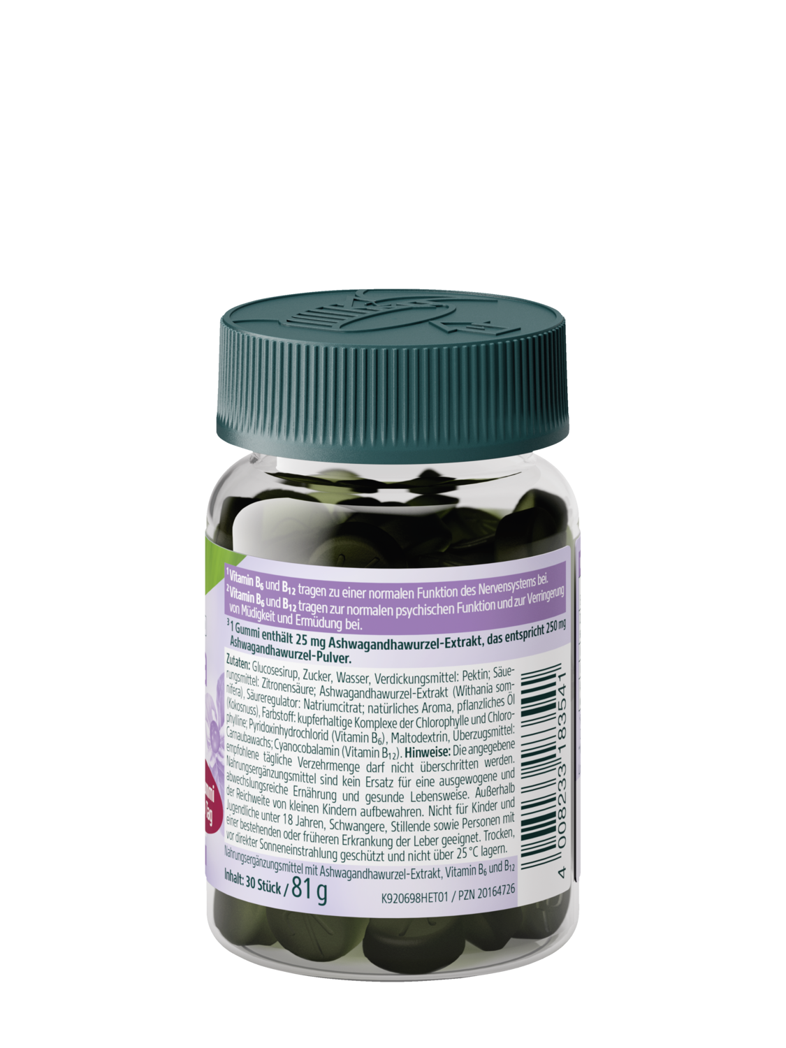 Kneipp Ashwagandha Gummies - Rechte Ansicht