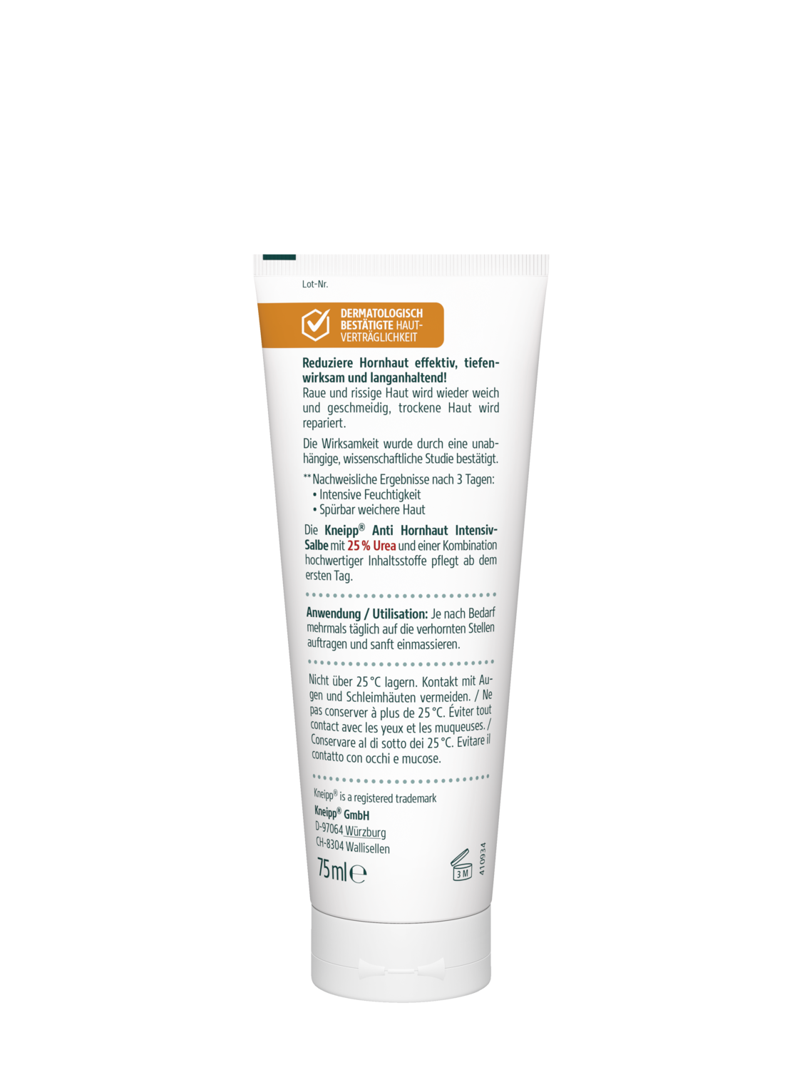 Kneipp Anti Hornhaut Intensiv Salbe 75ml - product.imageview.details