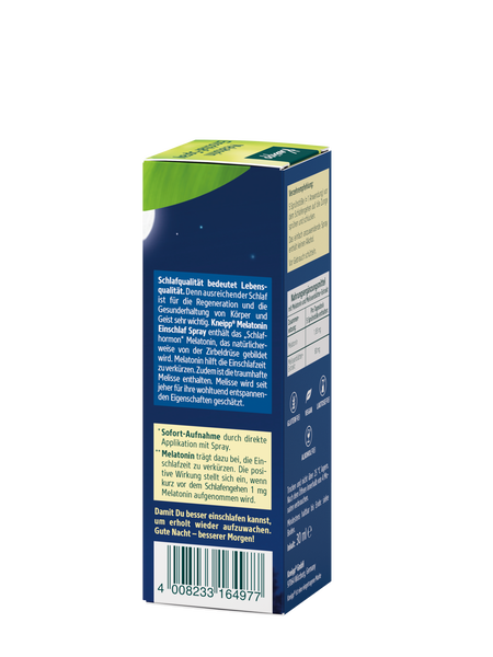 Melatonin Einschlaf-Spray - Linke Ansicht