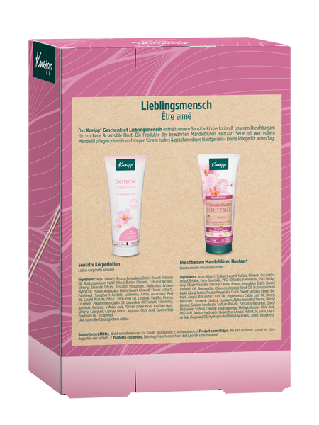 Geschenkset Lieblingsmensch - Rückansicht