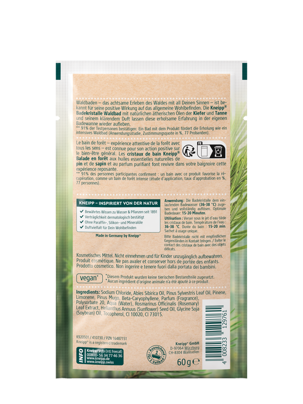 Badekristalle Waldbad