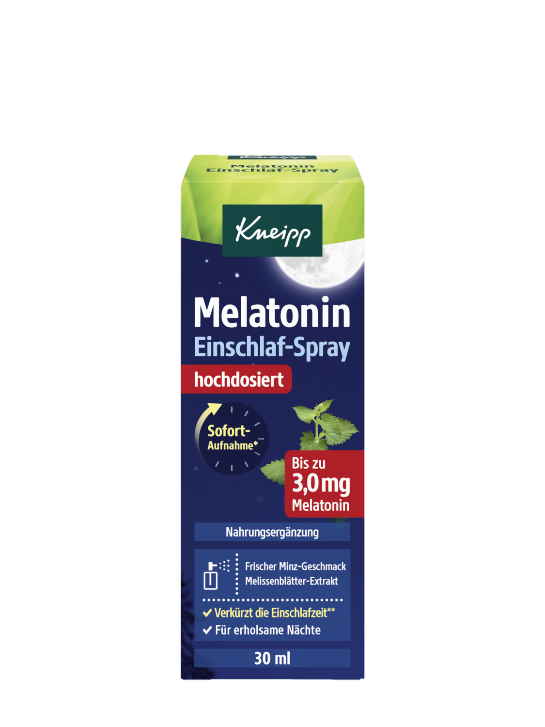 Melatonin Einschlaf-Spray - Vorderansicht