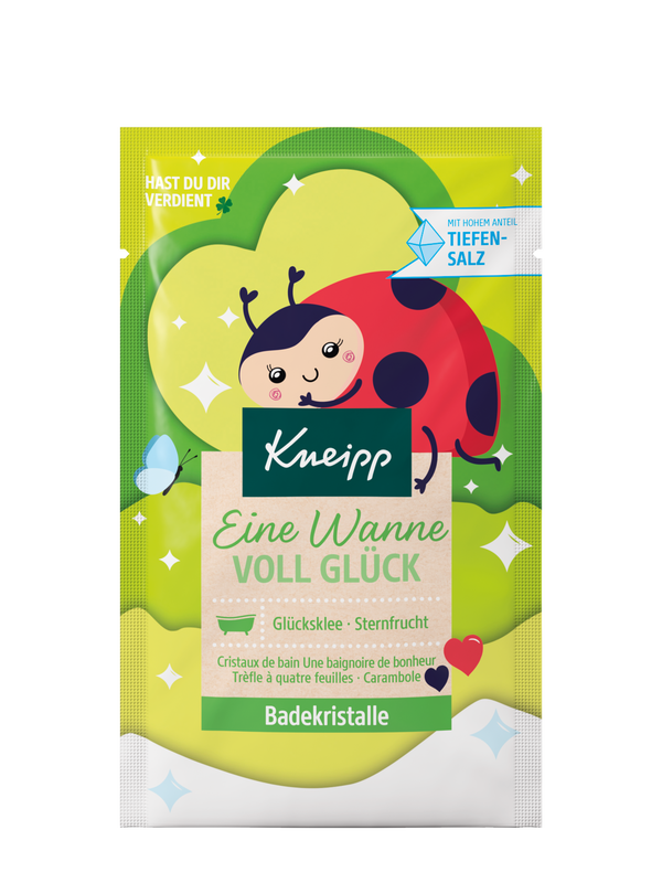 Badekristalle Eine Wanne voll Glück