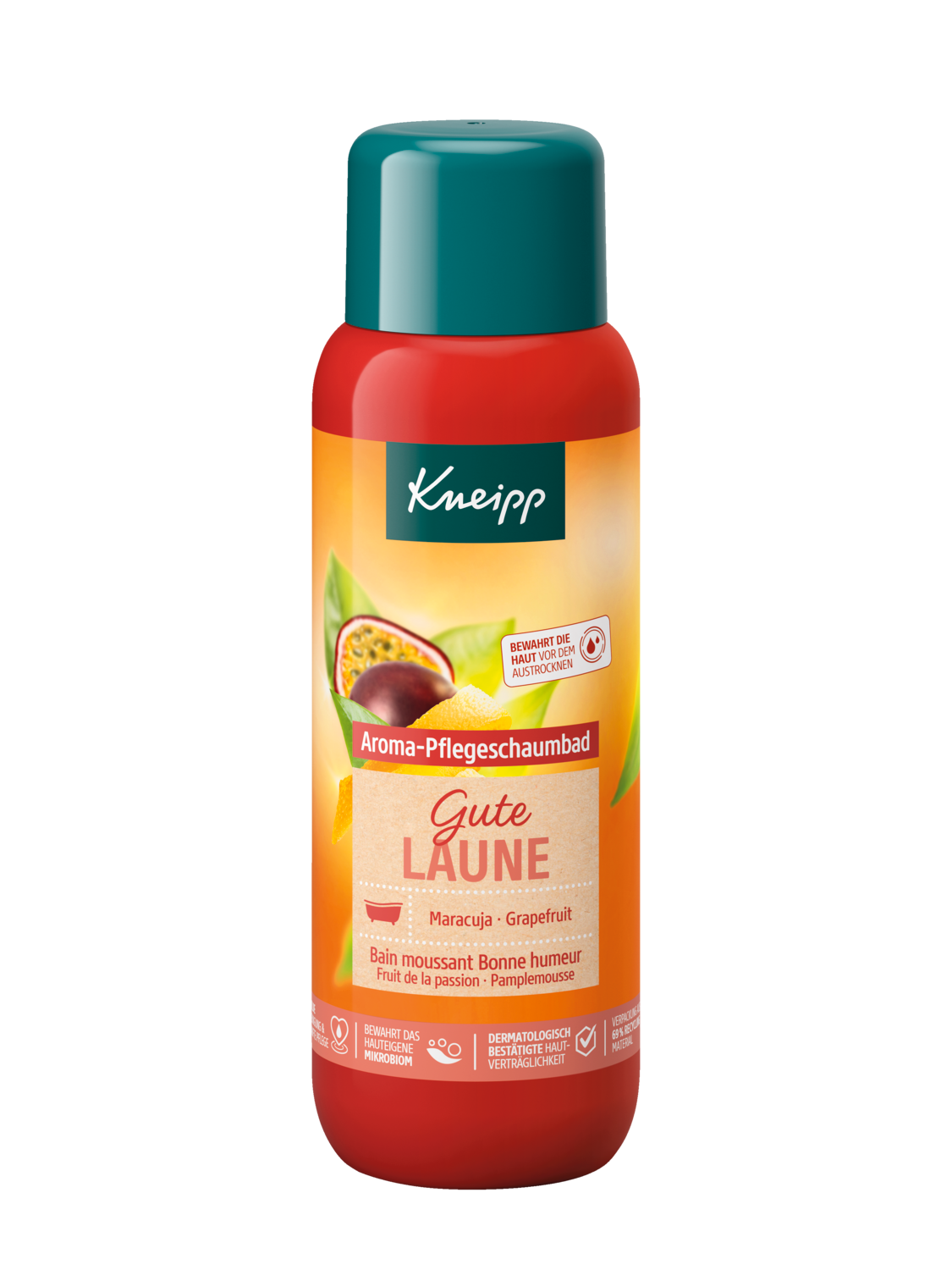 Kneipp Aroma-Pflegeschaumbad Gute Laune 400ml - Vorderansicht