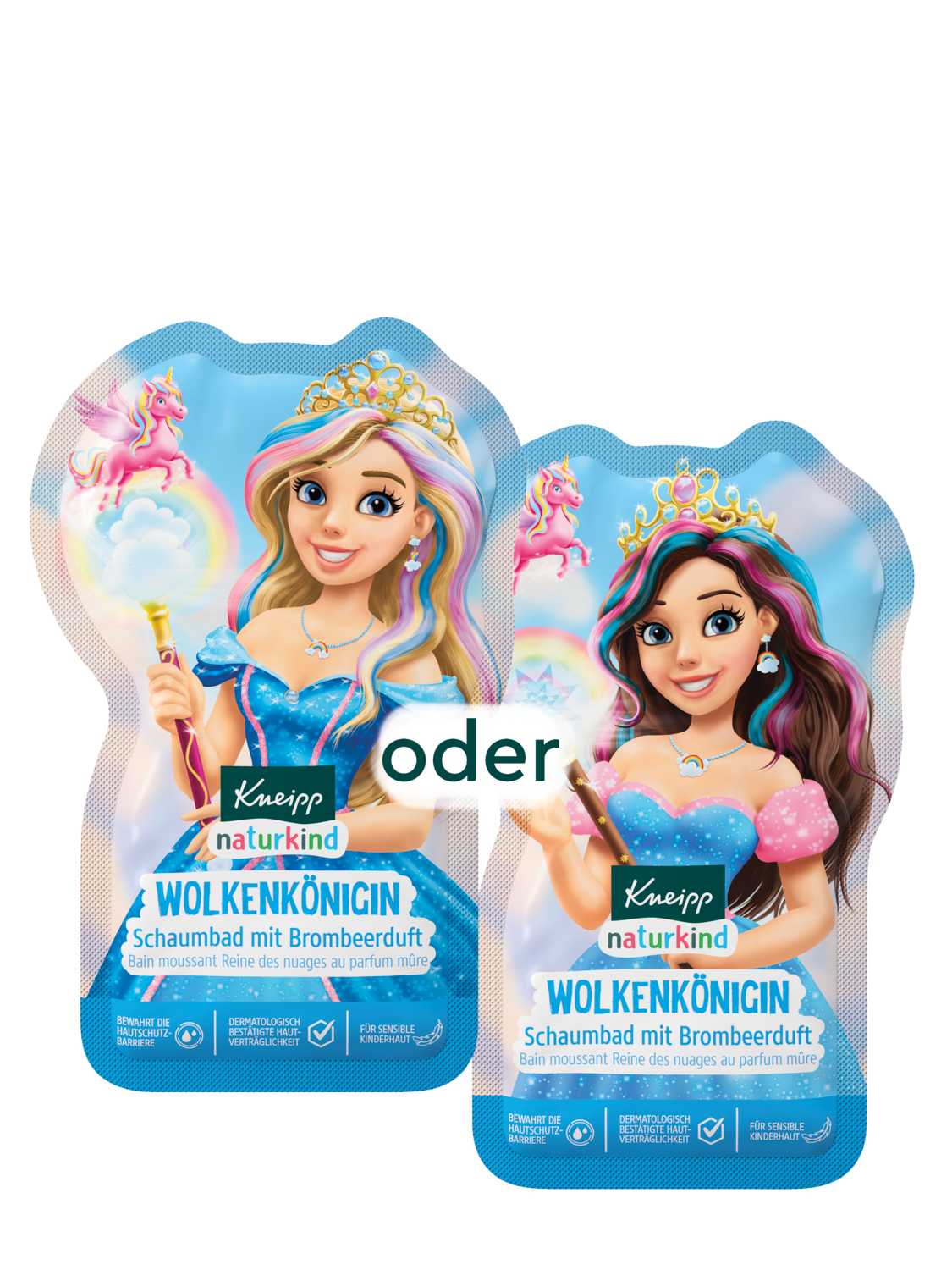 Naturkind Schaumbad Wolkenk&ouml;nigin - Vorderansicht