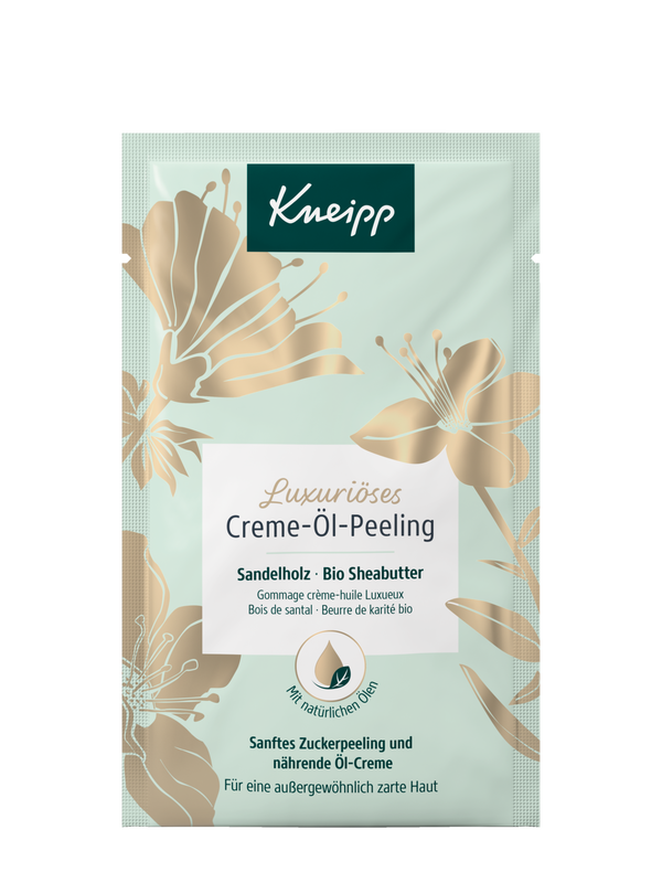 Luxuriöses Creme-Öl-Peeling