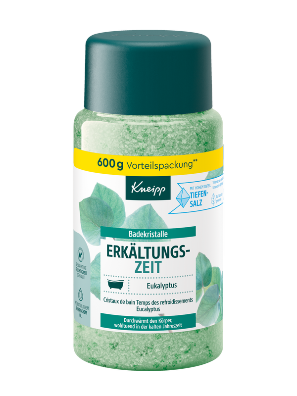 Badekristalle Erk&auml;ltungszeit