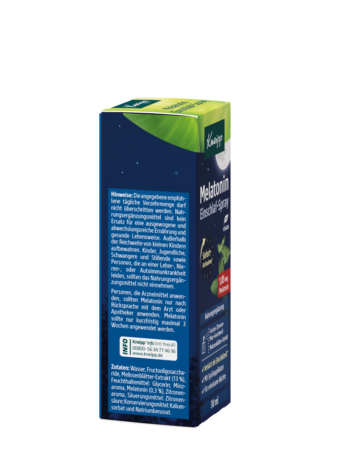 Melatonin Einschlaf-Spray - Rechte Ansicht