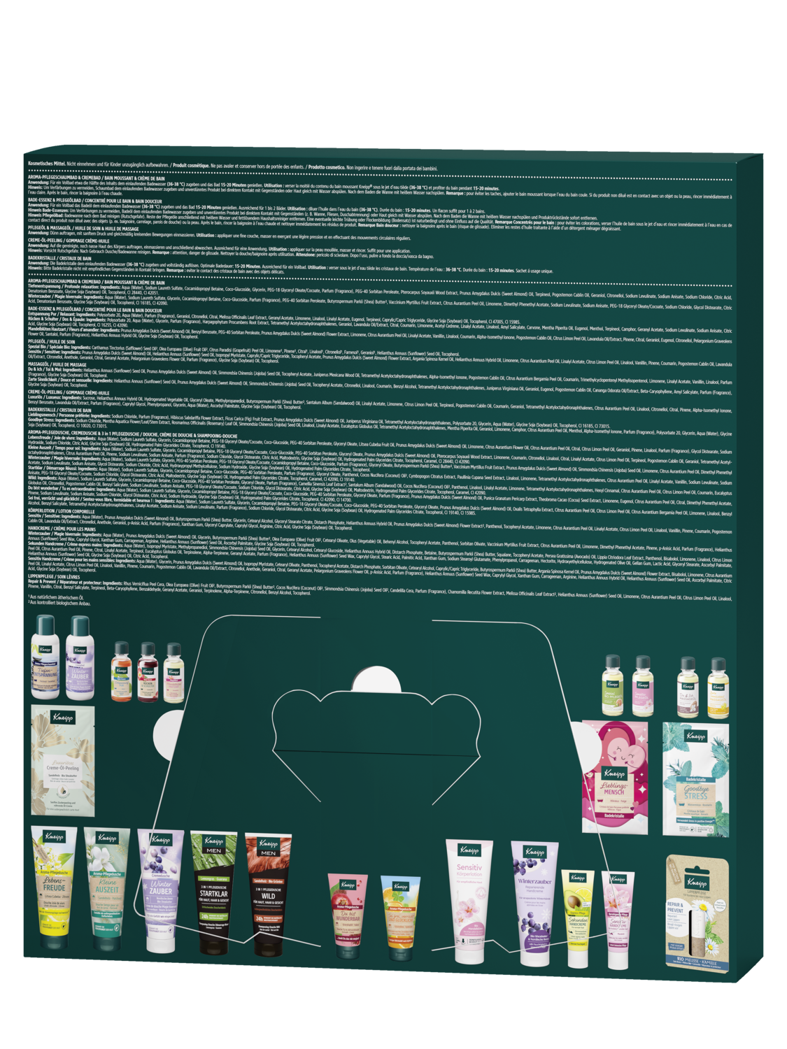 Kneipp Adventskalender 2026 - R&uuml;ckansicht