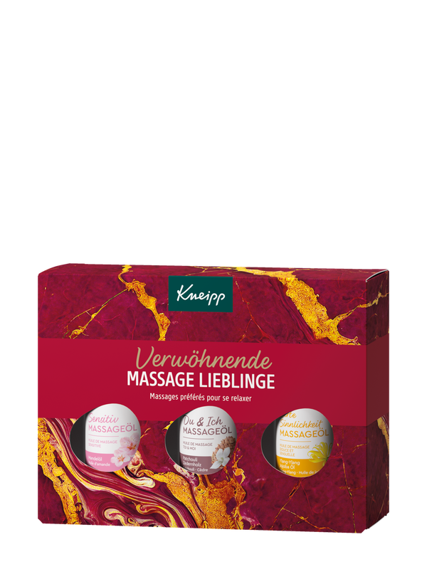 Verwöhnende Massage Lieblinge