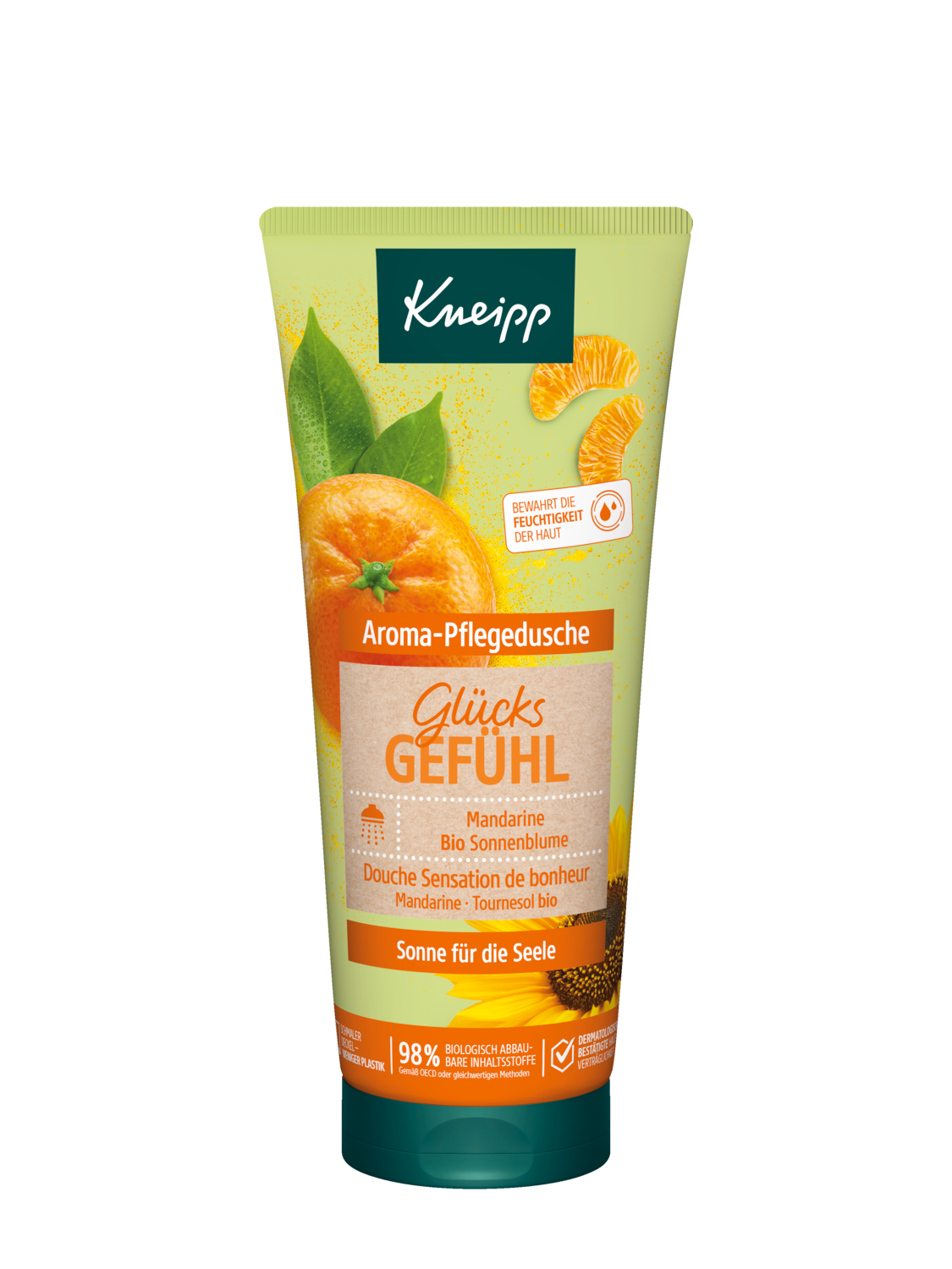 Kneipp Aroma-Pflegedusche Gl&uuml;cksgef&uuml;hl - Vorderansicht