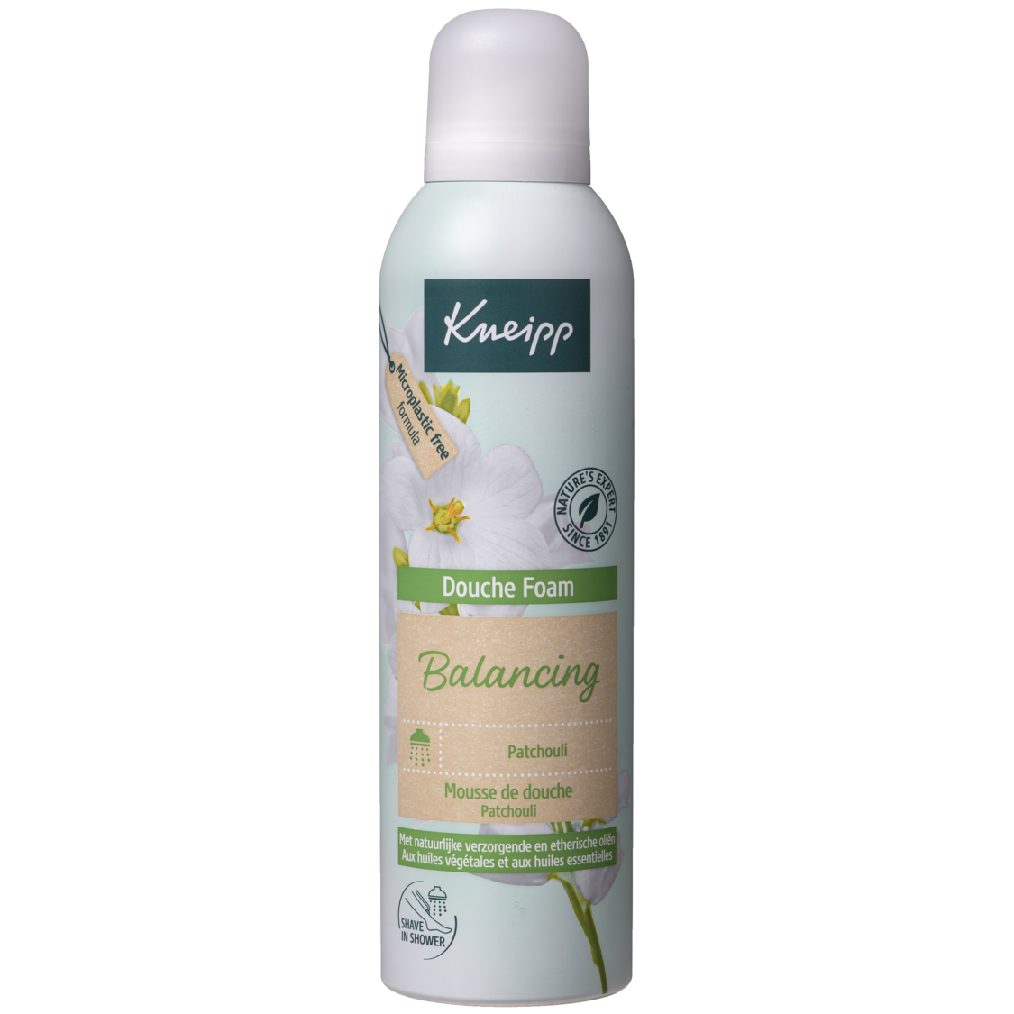 Schaum-Dusche Balancing - Vorderansicht