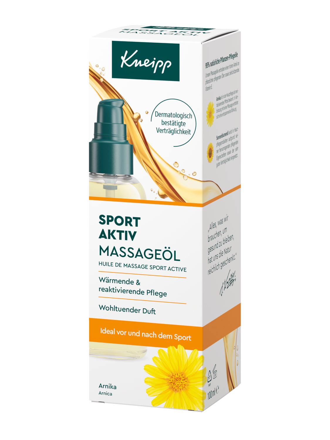 Kneipp Massage&ouml;l Sport Aktiv 100ml - product.imageview.additional-2