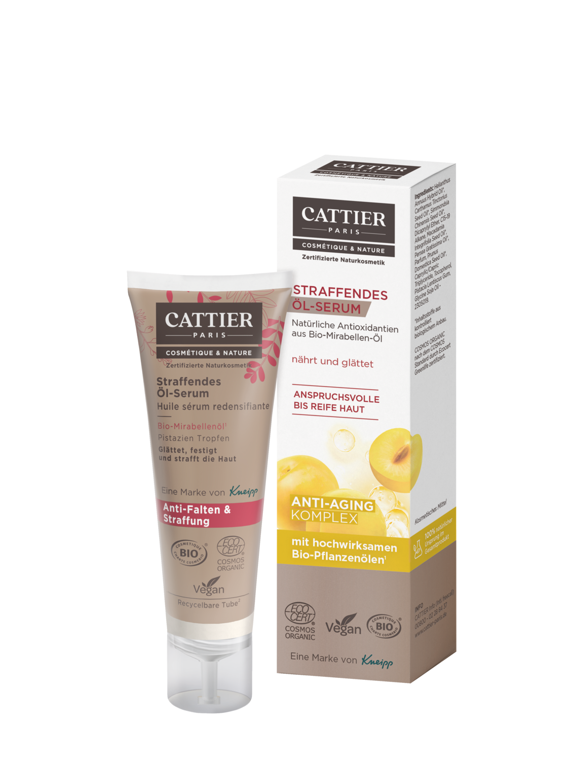 Cattier Straffendes Öl-Serum