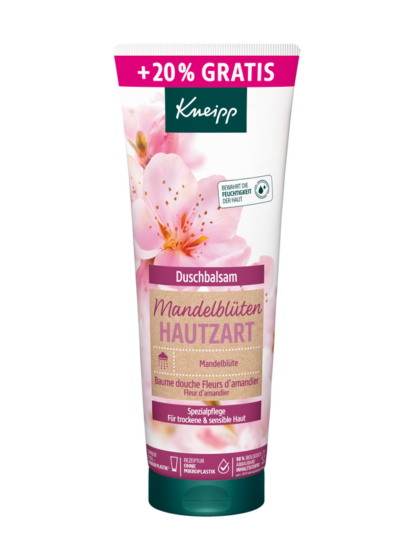Duschbalsam Mandelblüten Hautzart + 20% gratis