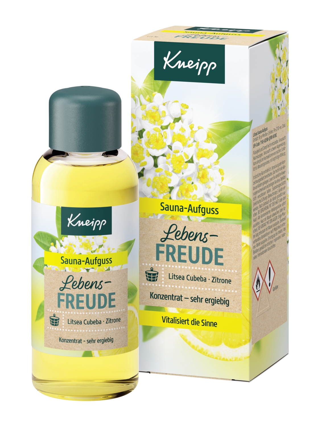 Kneipp Sauna-Aufguss Lebensfreude 100ml - Vorderansicht