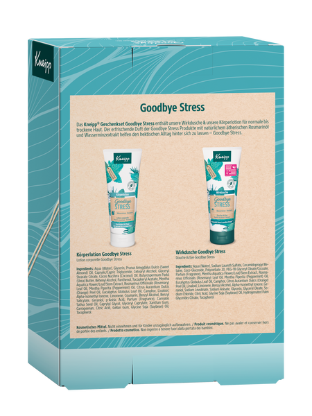 Geschenkset Goodbye Stress - Rückansicht