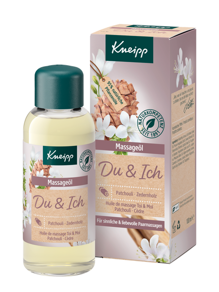 Massageöl Du & Ich - Vorderansicht