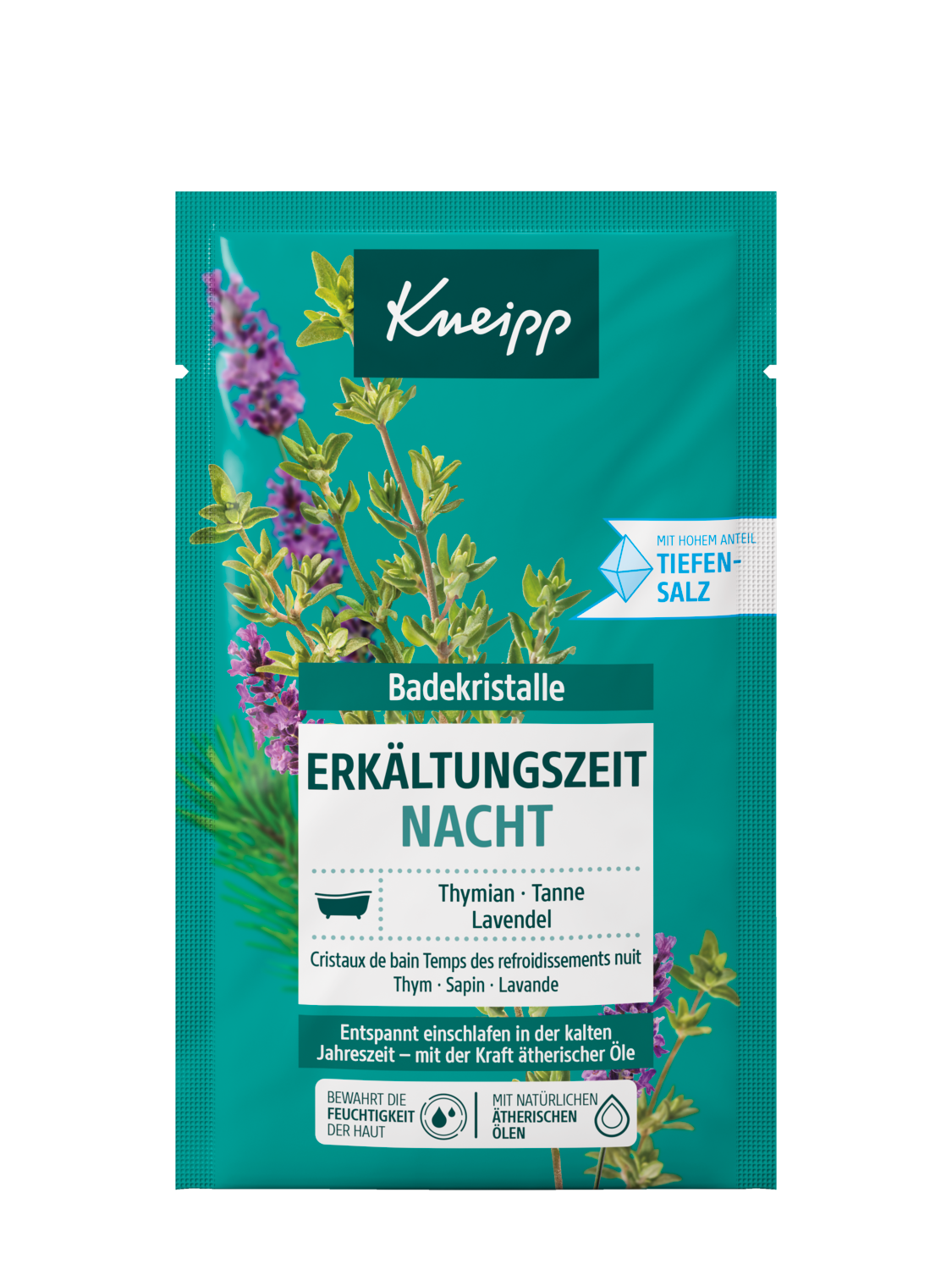Kneipp Badekristalle-ErkaeltungszeitNacht-60g - Vorderansicht