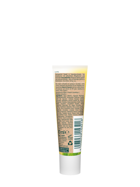 Sekunden-Handcreme Reisegröße - Rückansicht