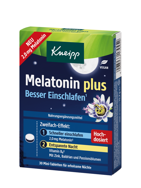 Melatonin plus - besser einschlafen
