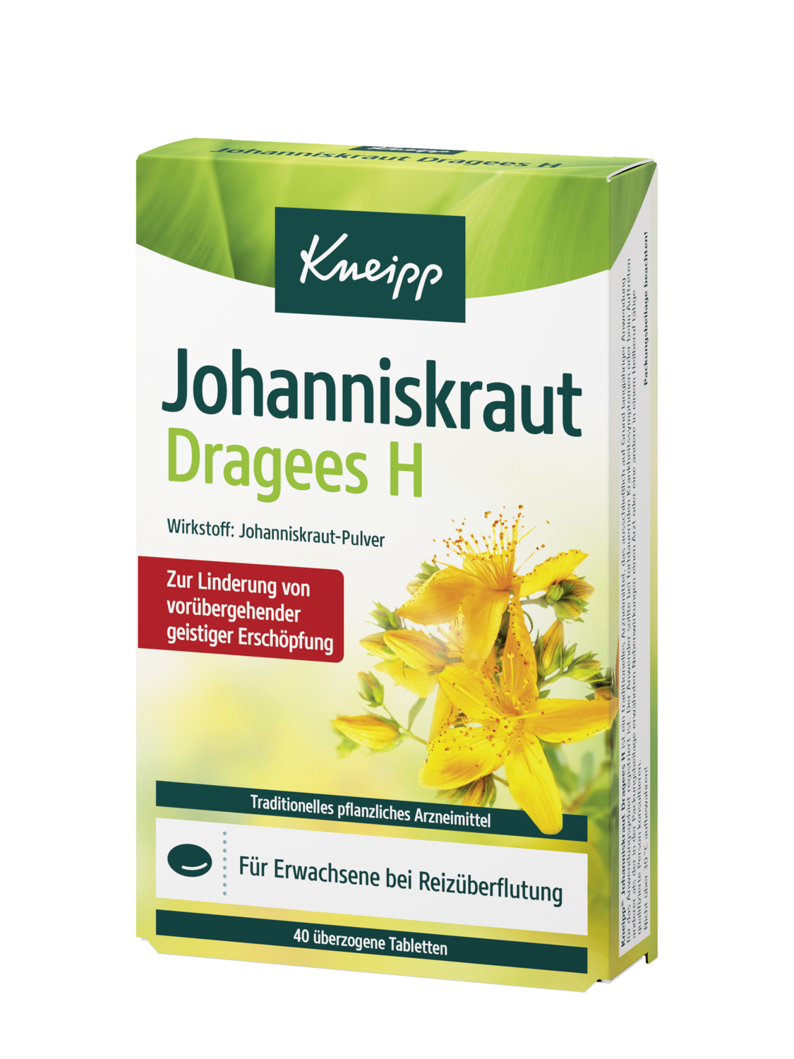 Kneipp Kneipp Johanniskraut Dragees H - Vorderansicht
