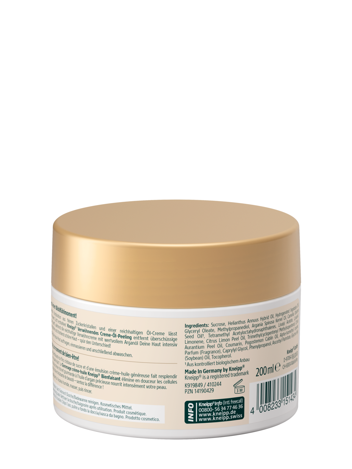 Verw&ouml;hnendes Creme-&Ouml;l-Peeling - R&uuml;ckansicht