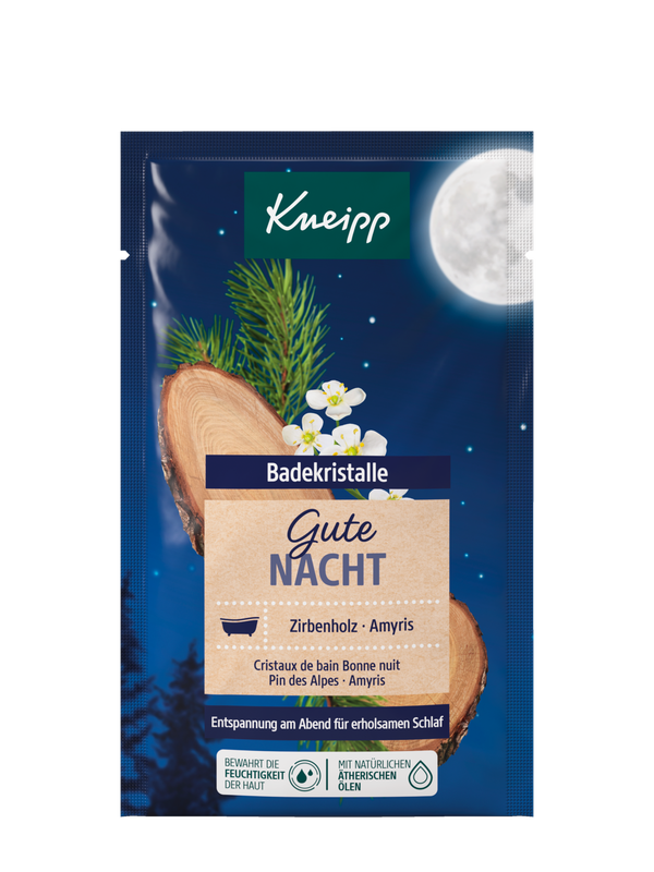 Badekristalle Gute Nacht