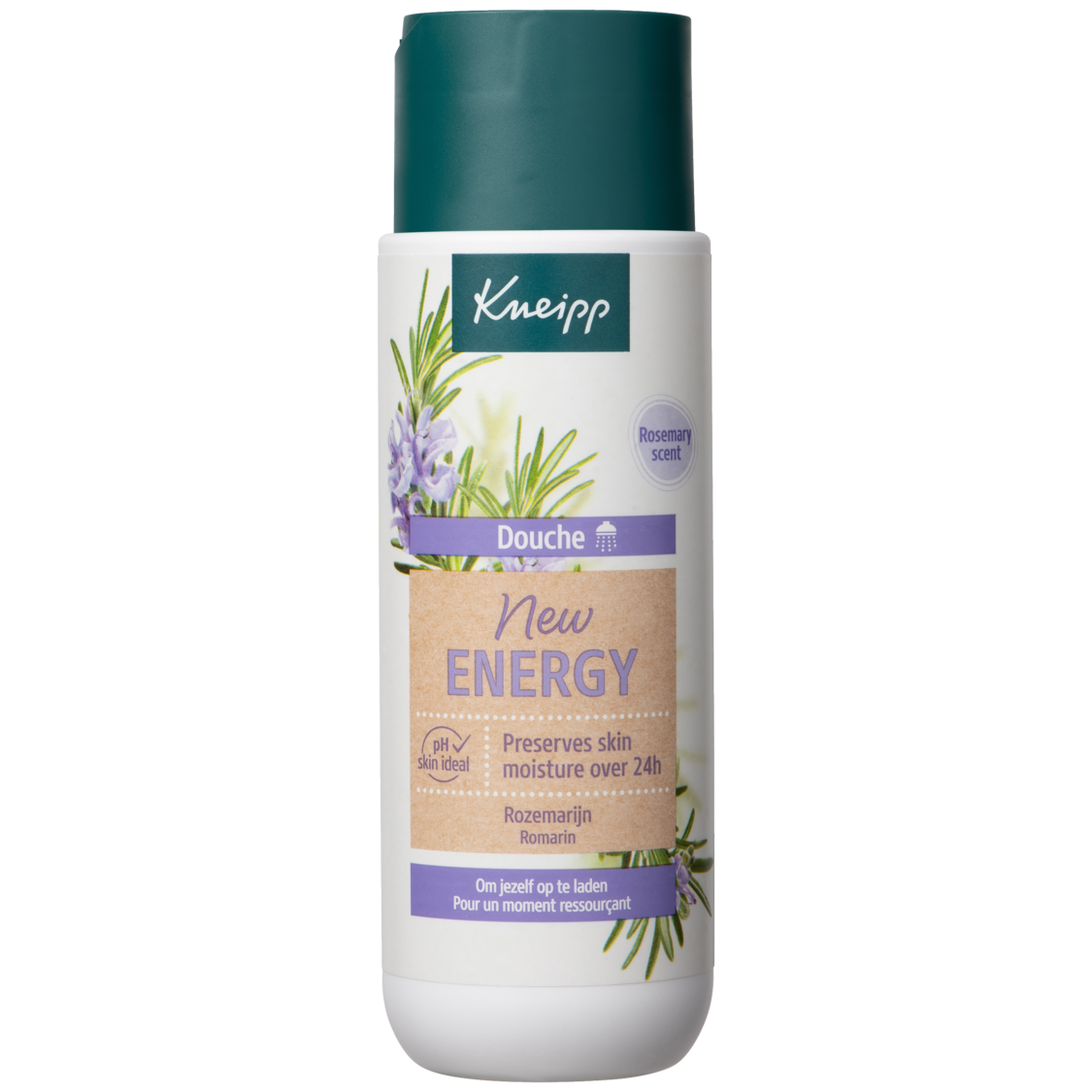 Duschgel New Energy Rosmarin - Vorderansicht