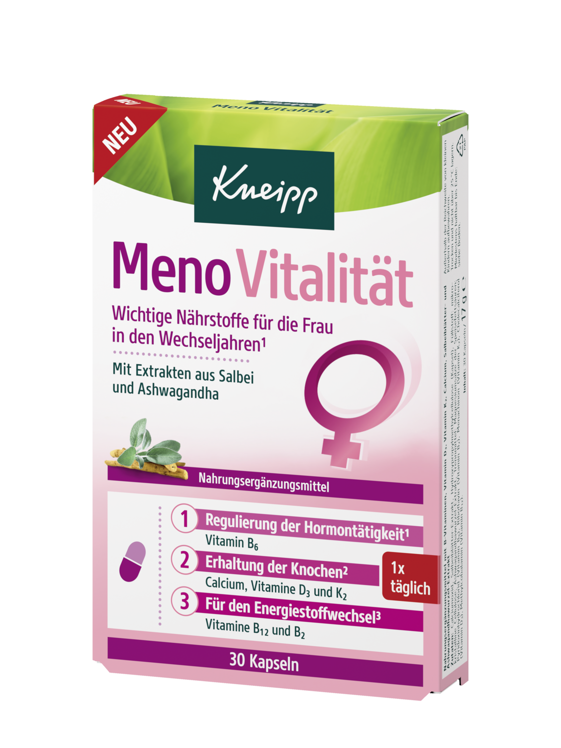 Meno Vitalit&auml;t - Vorderansicht